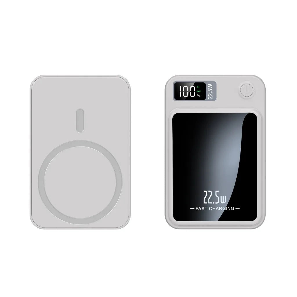 Portable Charger 10000mAh Magnetic Base Wireless Induction