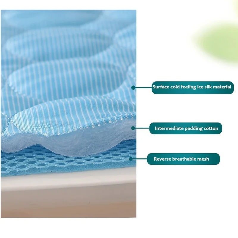 Tapete Gelado Para Cães Cama Fria De Verão Para Animais De Estimação Grande Para Cães Pequenos E Grandes Acessórios Para Animais De Estimação Gato Cobertor Durável Sofá Almofada De Gelo Para Gato