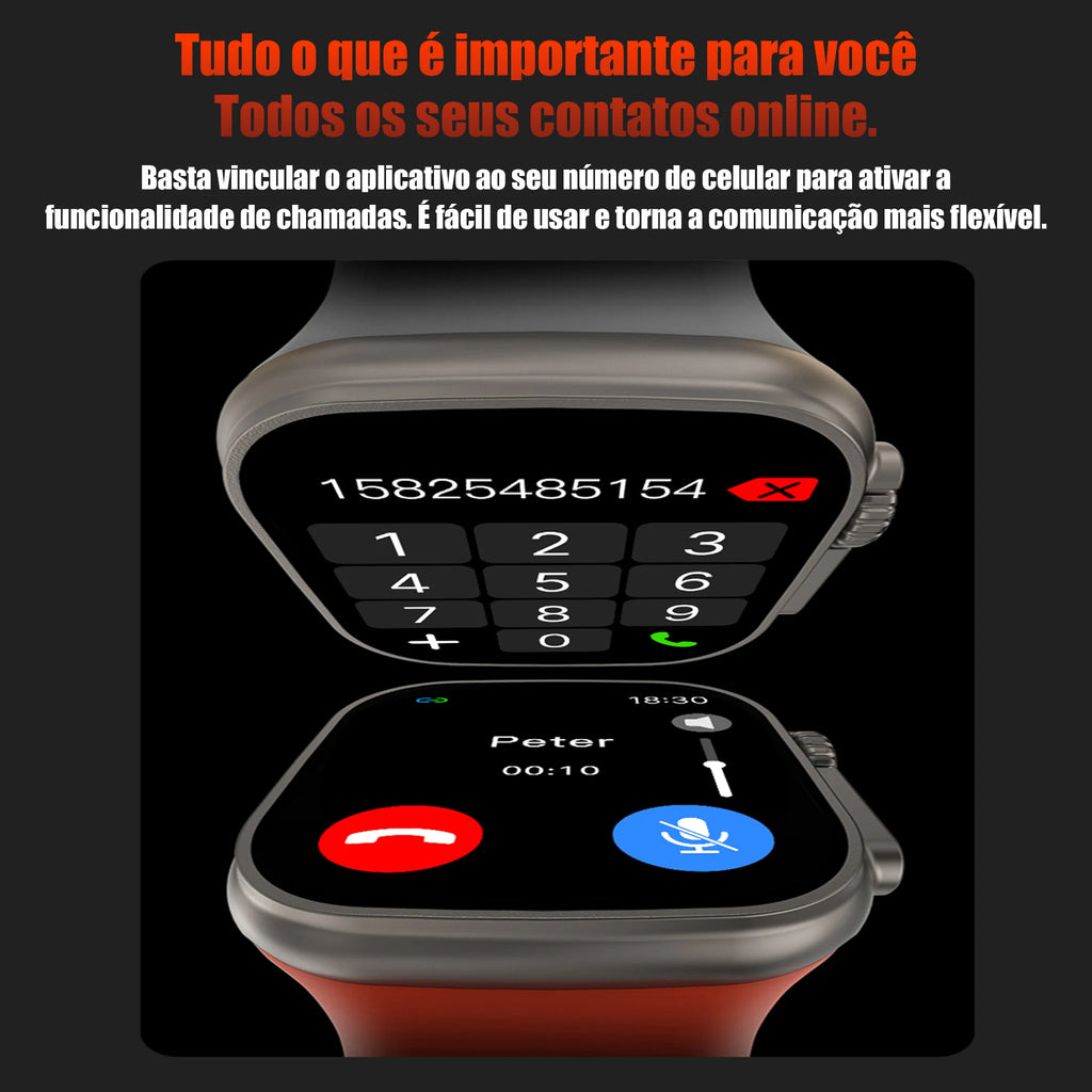 Smartwatch Variado de 2,01 Polegadas