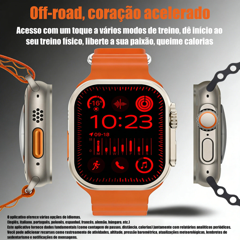 Smartwatch Variado de 2,01 Polegadas
