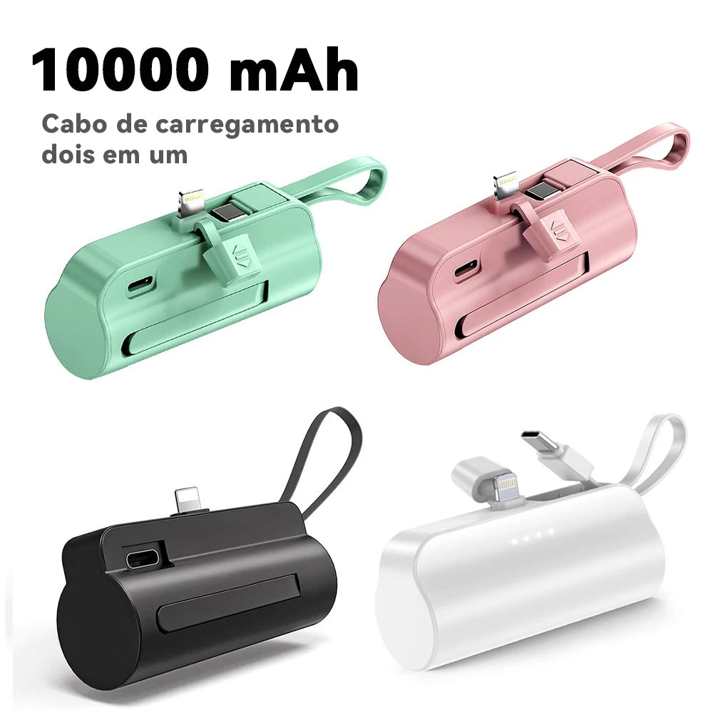 Mini Portable Charger 10000mAh Wireless Recharge