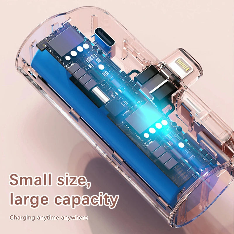 Mini Portable Charger 10000mAh Wireless Recharge