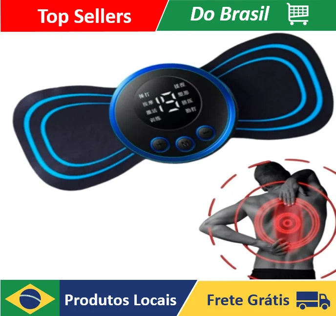 Massageador Elétrico — Relaxamento Profundo para Músculos Cansados