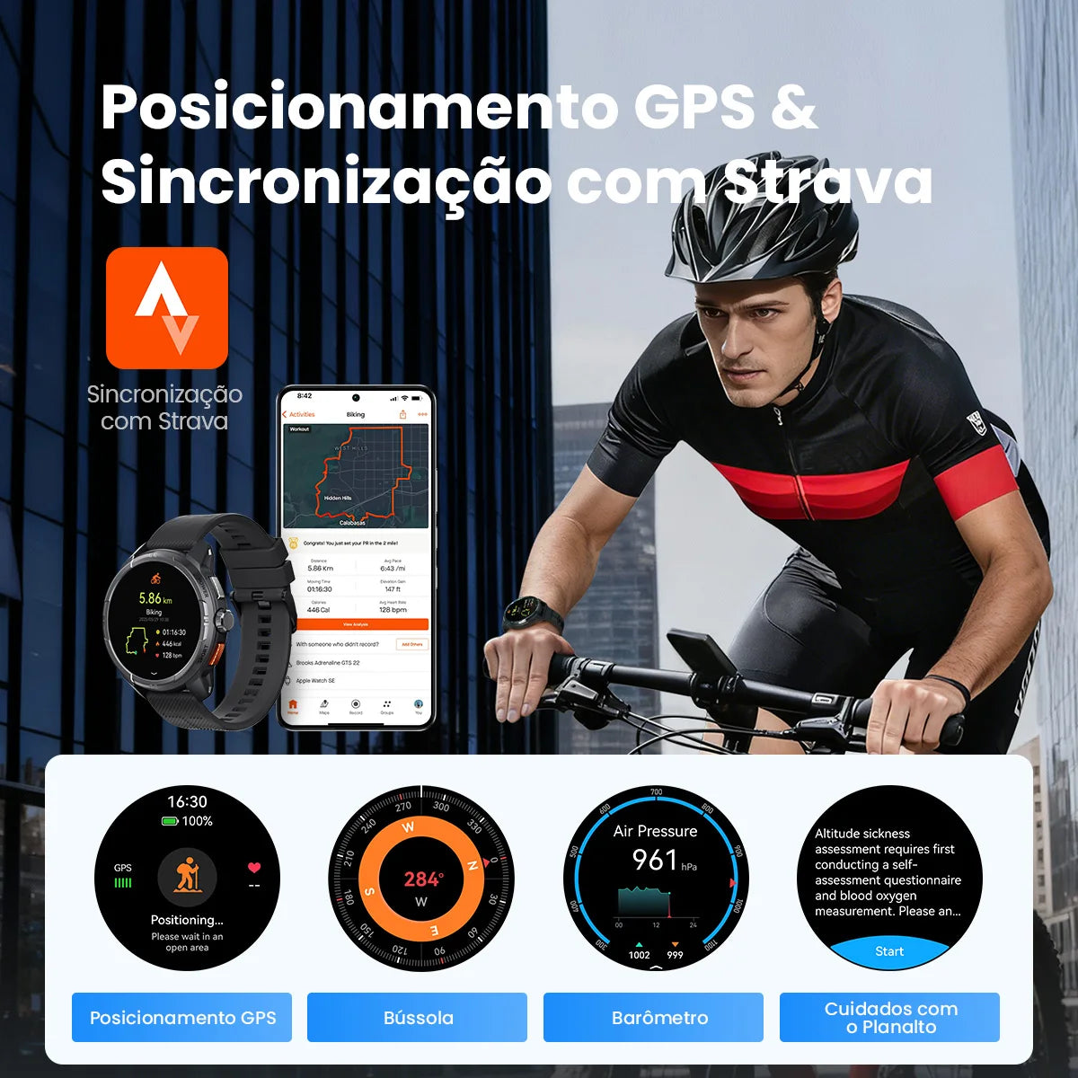 HAYLOU Solar Ultra GPS AMOLED 1.6 5ATM Built-in GPS Bluetooth