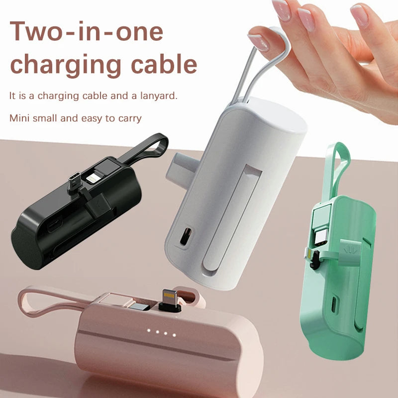 Mini Portable Charger 10000mAh Wireless Recharge