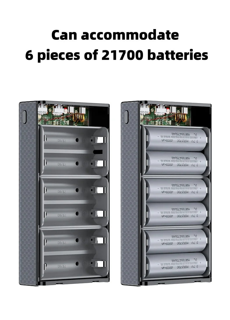Power Bank DIY Kit 100W Fast Charging Portable