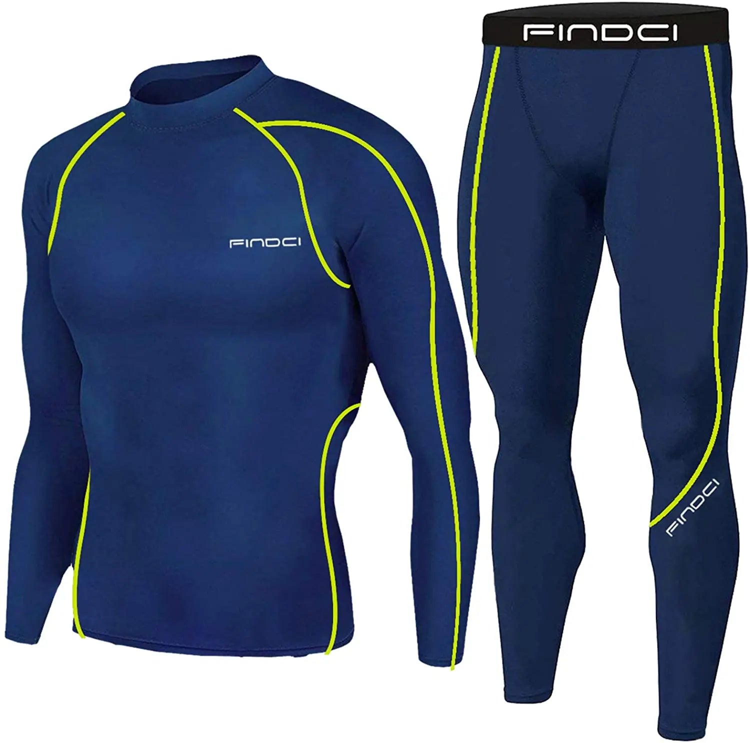 Camiseta Compressão Masculina Manga Longa — Corrida e Academia
