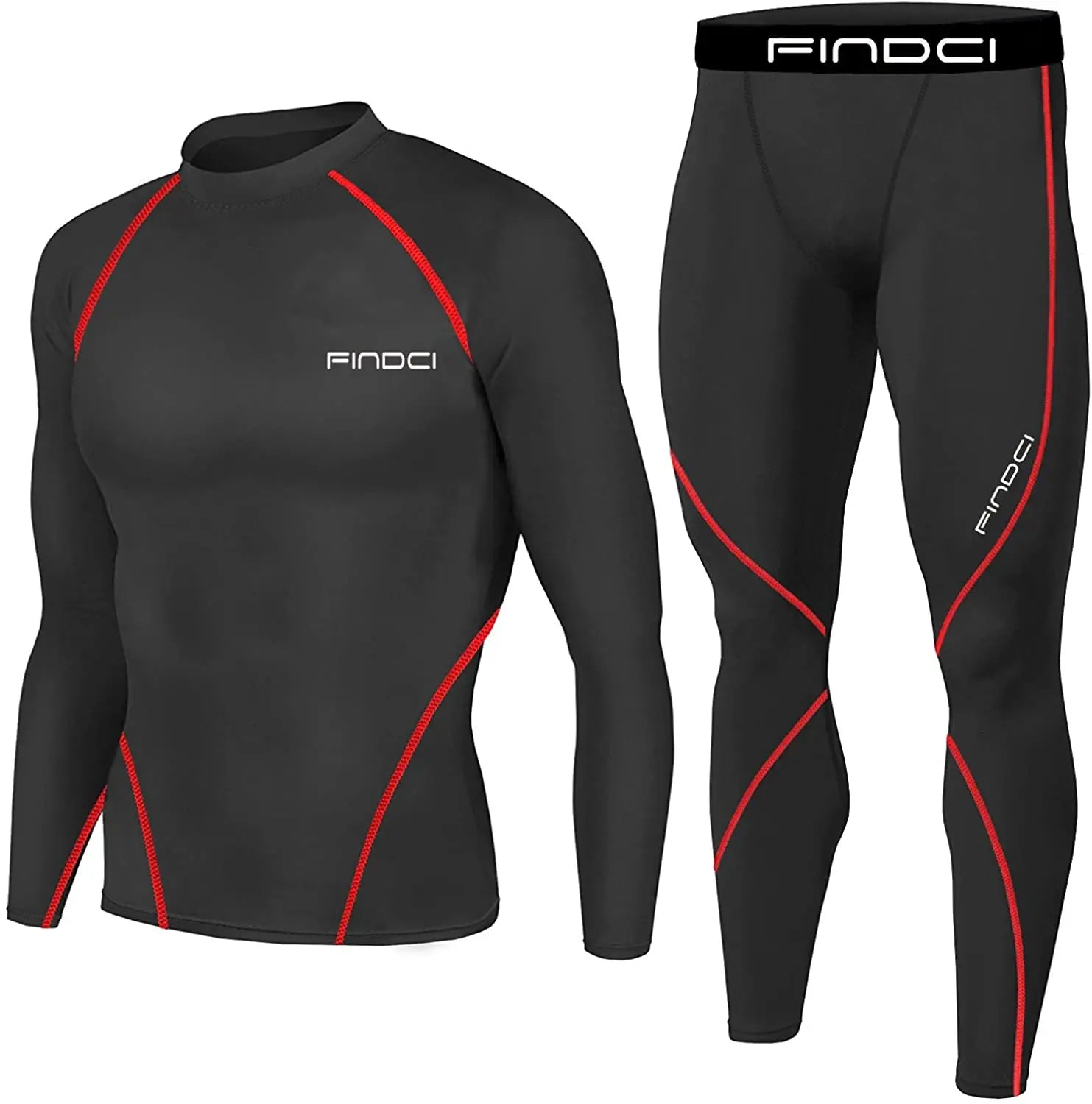 Camiseta Compressão Masculina Manga Longa — Corrida e Academia