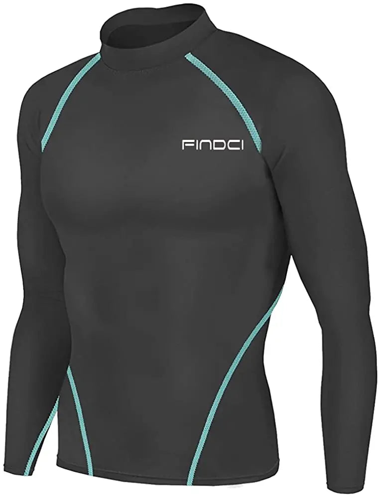 Camiseta Compressão Masculina Manga Longa — Corrida e Academia