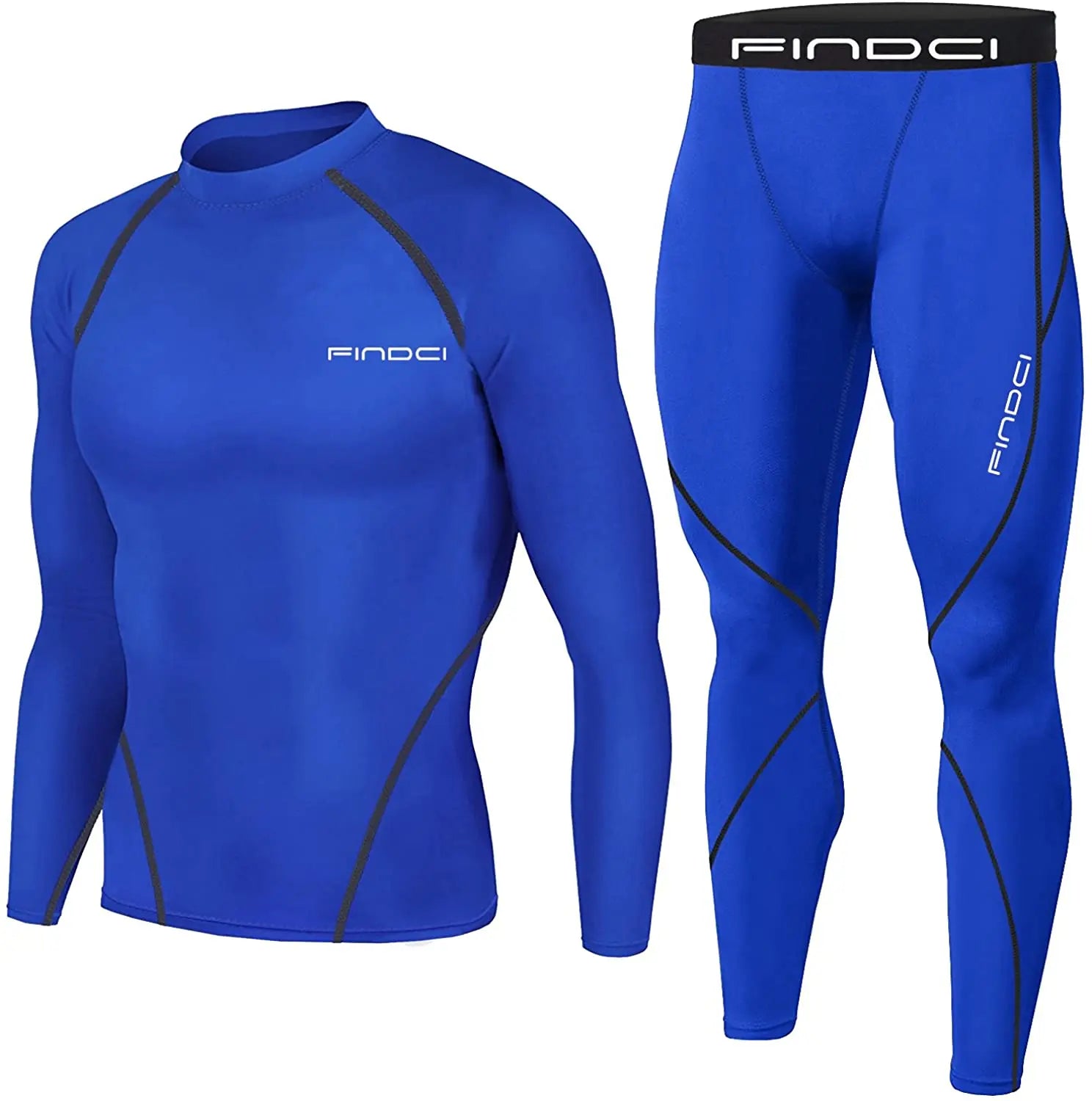 Camiseta Compressão Masculina Manga Longa — Corrida e Academia
