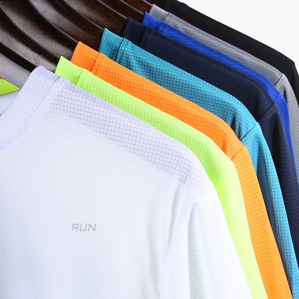 Camiseta Masculina Manga Longa Secagem Rápida — Conforto Total