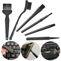 6 em 1 Preto Teclado Escova de Limpeza kit Small Computer Dust...