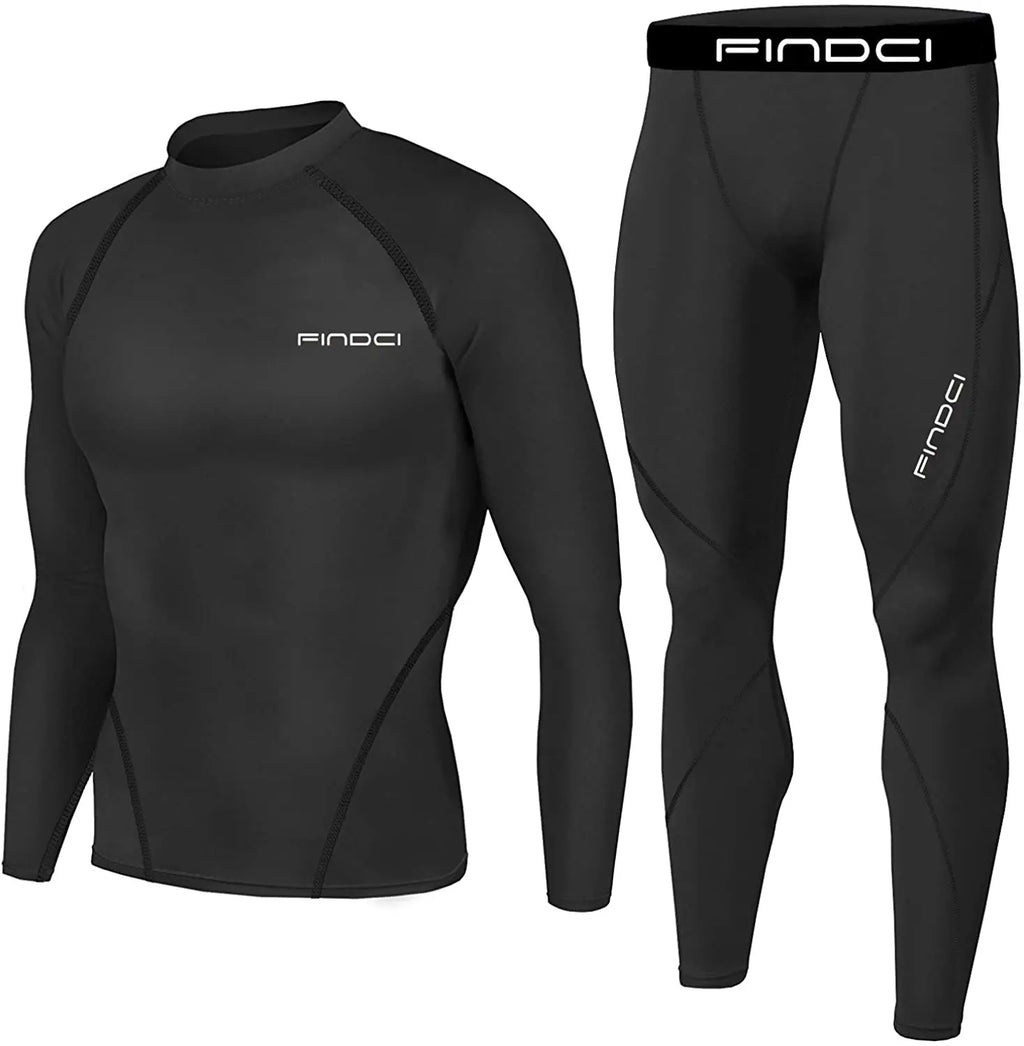 Camiseta Compressão Masculina Manga Longa — Corrida e Academia