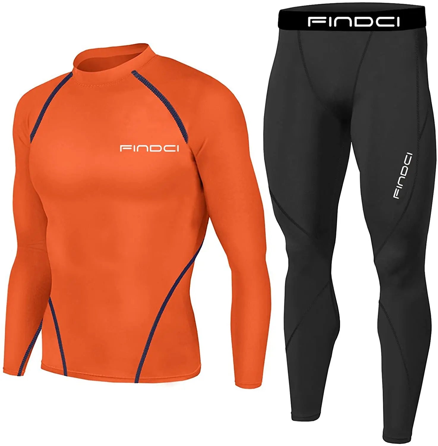 Camiseta Compressão Masculina Manga Longa — Corrida e Academia