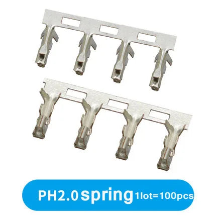 550 unidades de conectores JST PH 2,0 mm (fêmea)