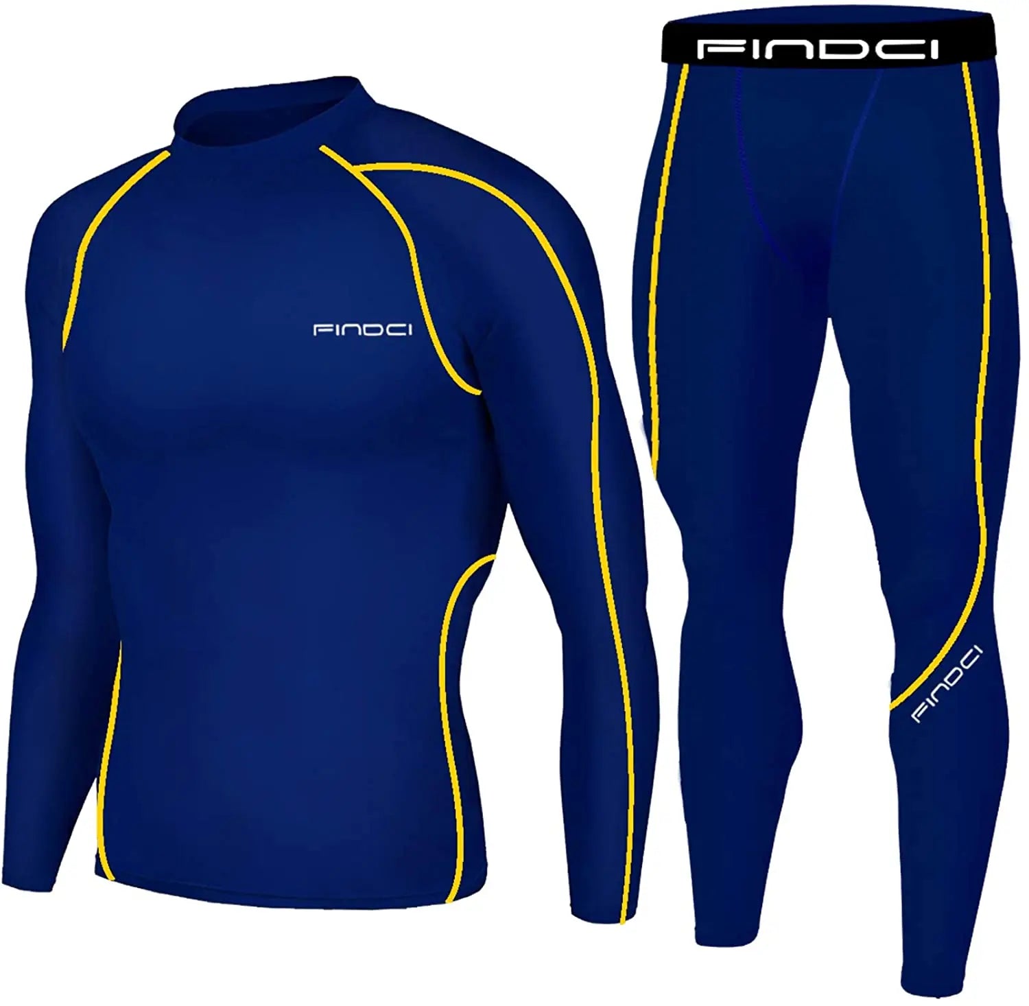 Camiseta Compressão Masculina Manga Longa — Corrida e Academia