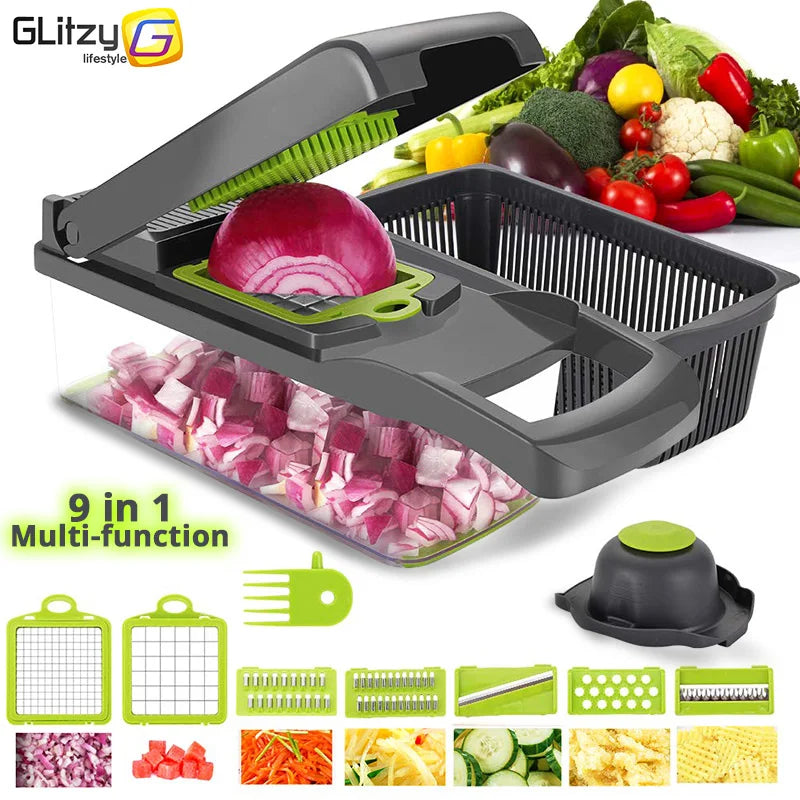 Cortador Ralador de Vegetais Multifuncional MYVIT