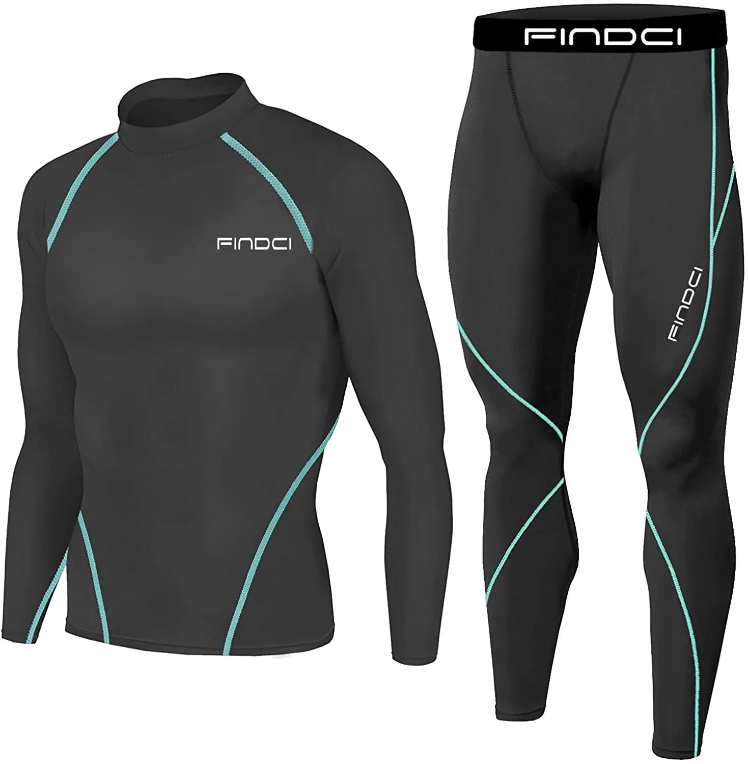 Camiseta Compressão Masculina Manga Longa — Corrida e Academia