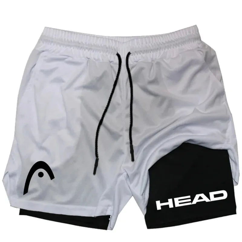 trendy street style fitness shorts for men, quick drying gym...