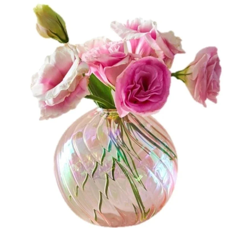 Decoração de Vasos Esféricos Furta-Cor