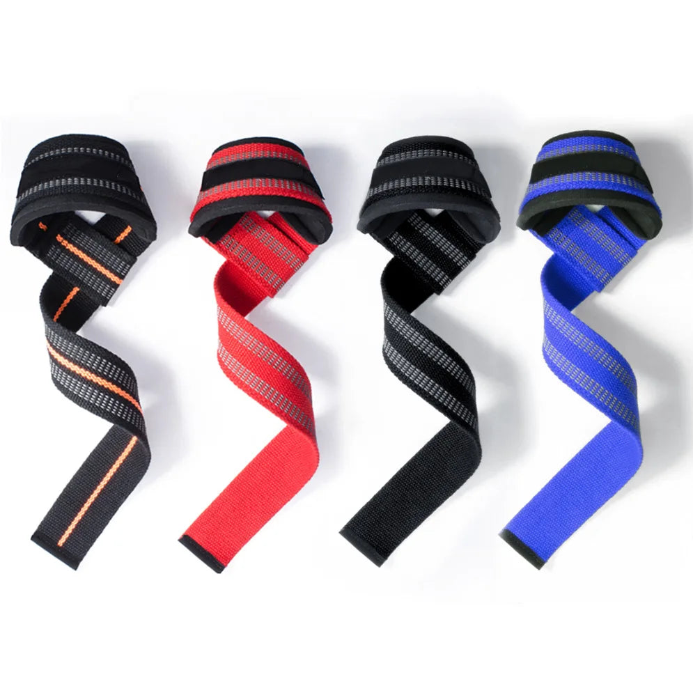 1Pair Non-slip Strap Gym Dumbbell Workout Weights Lifting Straps...