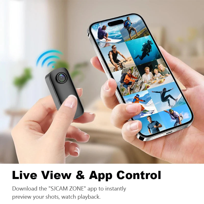 SJCAM C100 / - C100Plus Mini - Thumb Camera 1080P30FPS
