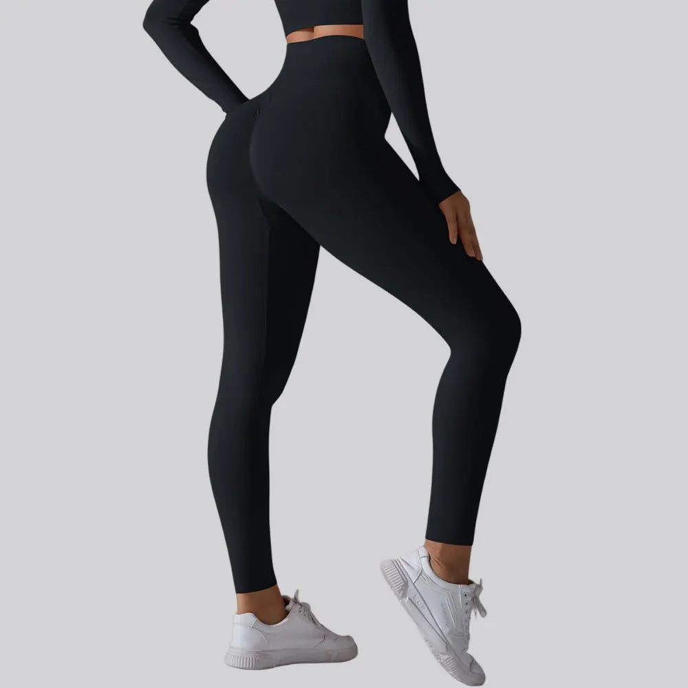 Women Seamless Yoga Pants High Waist Hip Lifting Running Sports Leggings Women's Fitness Workout Yoga Legging Pants Gym Clothing
