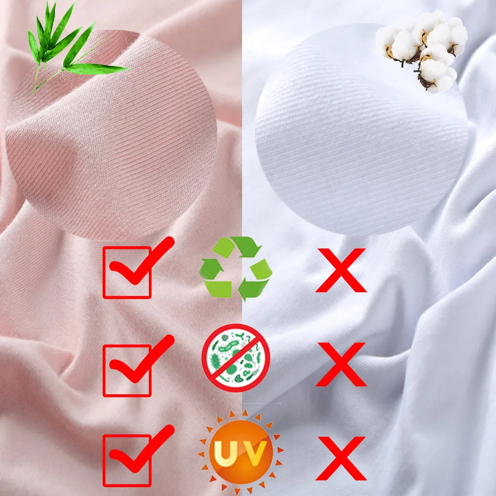 2 Pacotes de Camisetas de Fibra de Bambu com Gola Redonda Manga Curta Clássica Absorvente de Suor para Academia Masculina Regata Cor Sólida Preta Nova