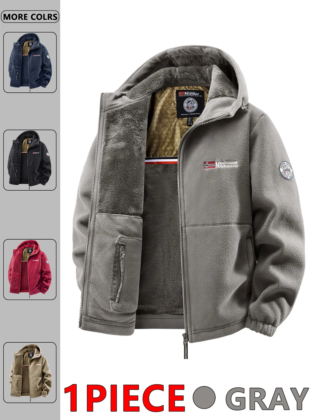 Jaqueta Masculina de Outono e Inverno com Capuz para Atividades ao Ar Livre, Adequada para Uso Diário em Casa, para Viagens, Festas, Deslocamentos, Moda Versátil para o Ar Livre, Aprimora...