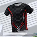 Camisetas Masculinas Esportivas para Corrida ao Ar Livre Treino Secagem Rápida Respirável Gola Redonda Manga Curta Casual Fashion Solta