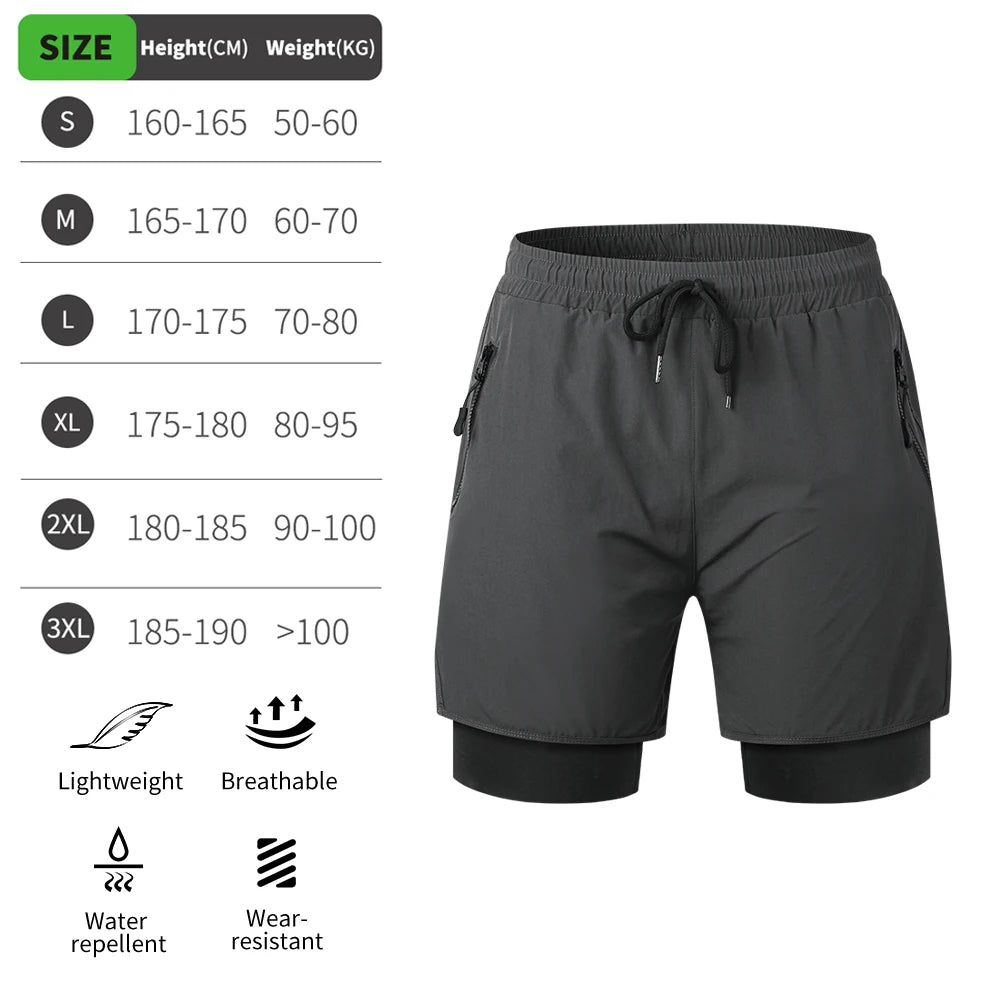 WOSAWE MTB Shorts Quick Dry Breathable Loose Shorts Mountain Bike Men's Shorts 5D Gel Pad Outdoor Running Riding Cycling Pants