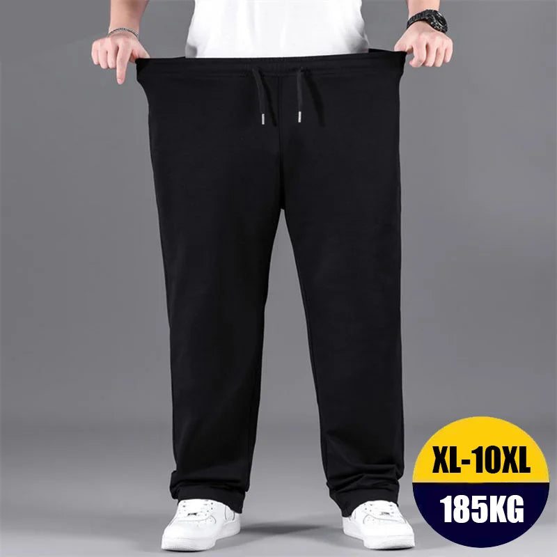 10XL Calça Casual Grande Masculina Plus Size Camuflada Folgada Perna Larga Streetwear Calças Masculinas Tamanhos Grandes