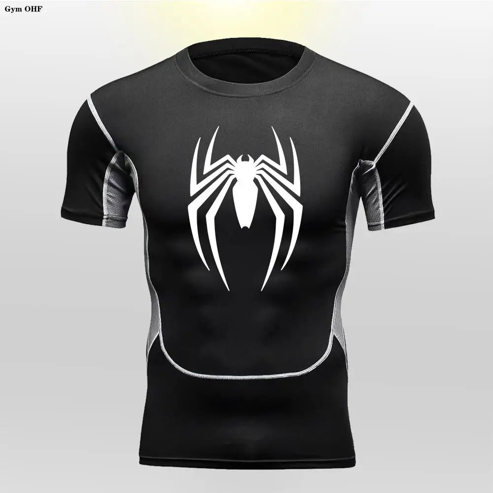 Rashguard Masculino Spider — Compressão e Estilo para o Treino