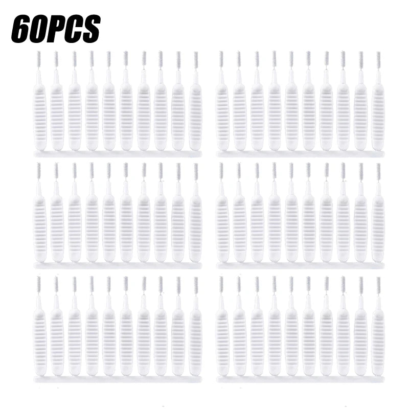 10-500PCS chuveiro Escova de Limpeza Banheiro Micro Nylon Brush...