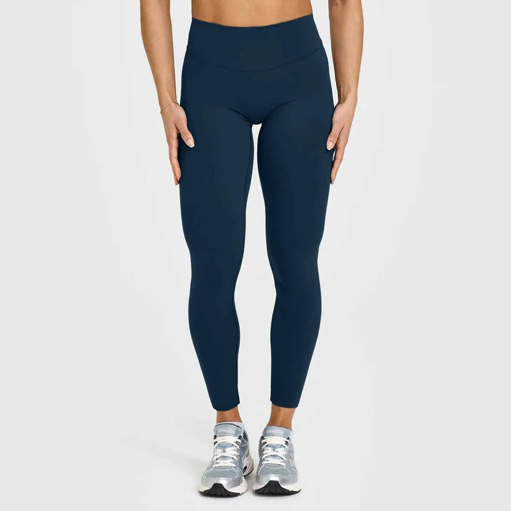 Calça Legging Feminina Nude Academia Cintura Alta Levanta Bumbum Esportiva Fitness Corrida Emagrecedora Comprida Legging Mujer Gym