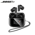 Fones de ouvido sem fio BOSECXT Ultra V11 Smart Touch multifuncionais com tela grande TWS ANC com cancelamento de ruído e graves pesados ENC