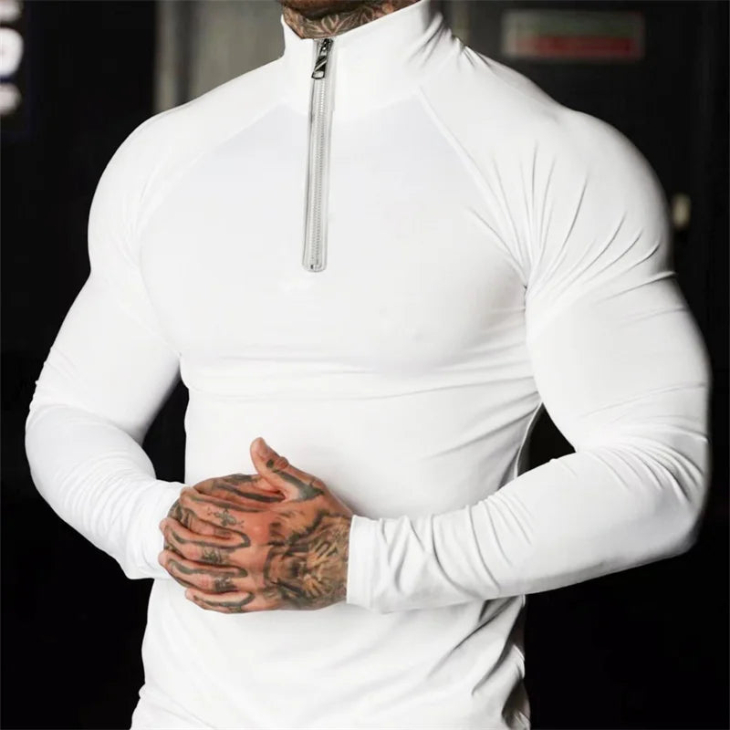 Camiseta Compressão Masculina Manga Longa — Performance Total