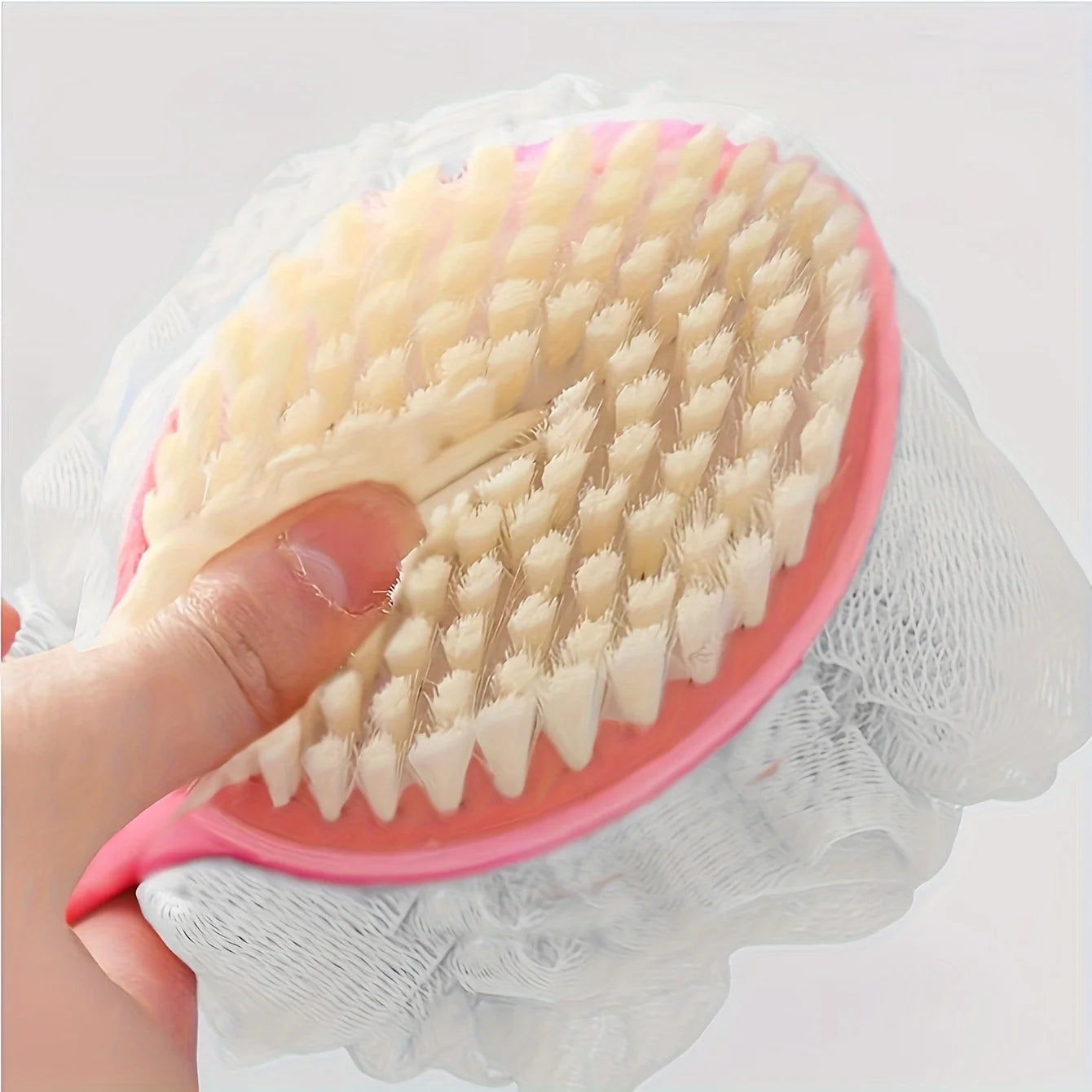 Exfoliating Body Scrubber Shower Brush