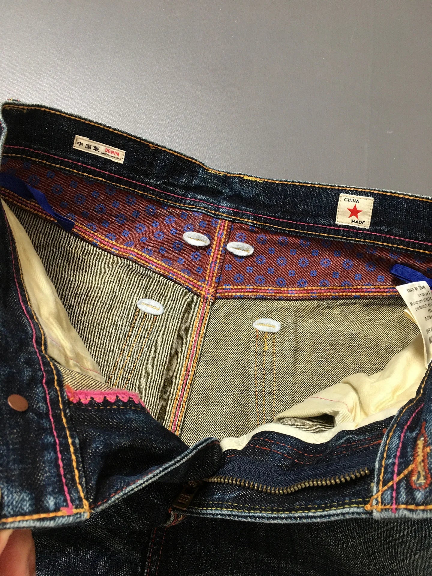 Calça Jeans Masculina American Vintage Casual Primavera Outono Solta Reta de Sarja Selvedge Amarela Lavada 100% Algodão de Alta Qualidade