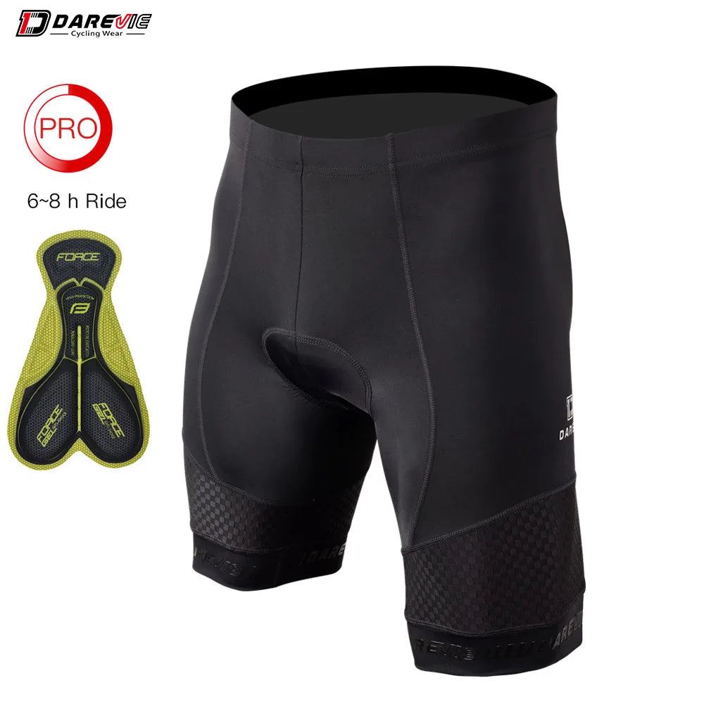 DAREVIE Men's Cycling Shorts 3D Gel Pad PRO Level Cycling Shorts...