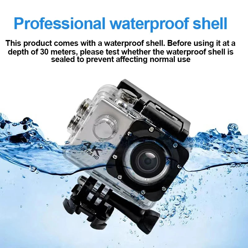 Ultra HD 4K - Action Camera - 1080P/30FPS 2.0 inch