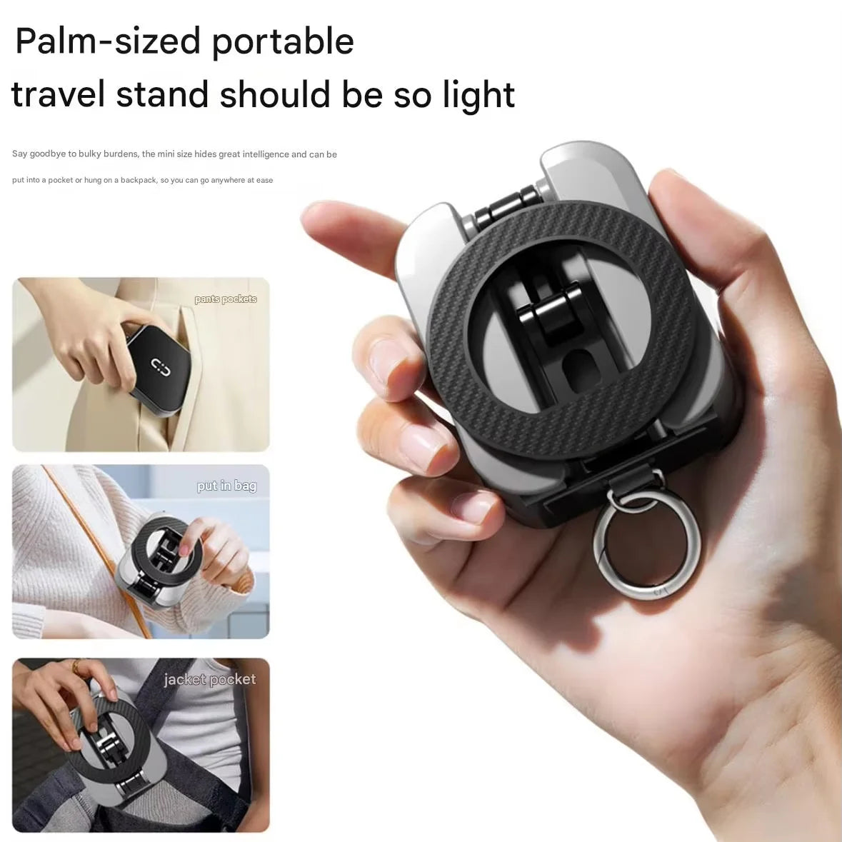 Magnetic Phone Holder Airplane High Speed Rail Stand Portable...