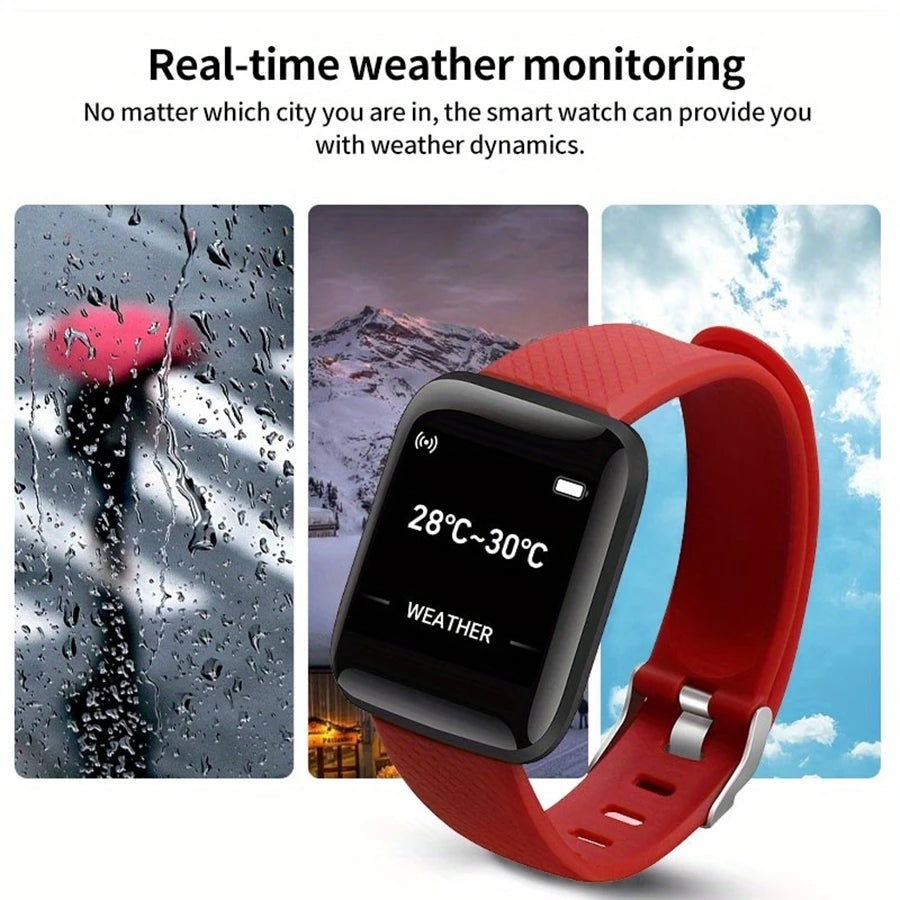 Smartwatch Y68 116Plus Fitness Tracker Android iOS