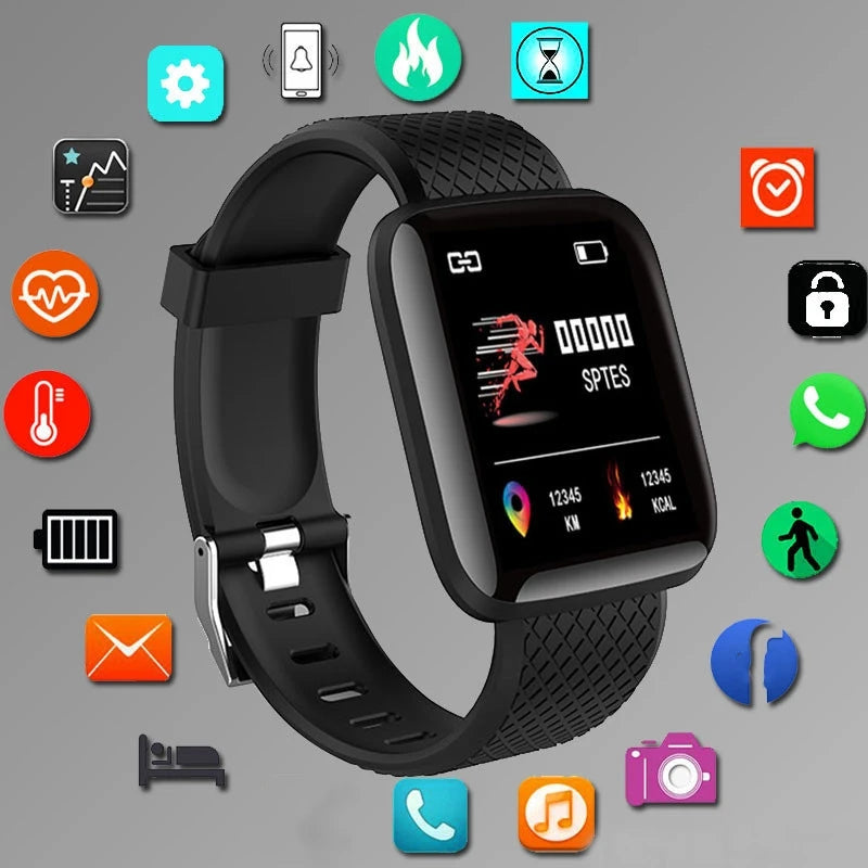 Smartwatch Y68 116Plus Fitness Tracker Android iOS