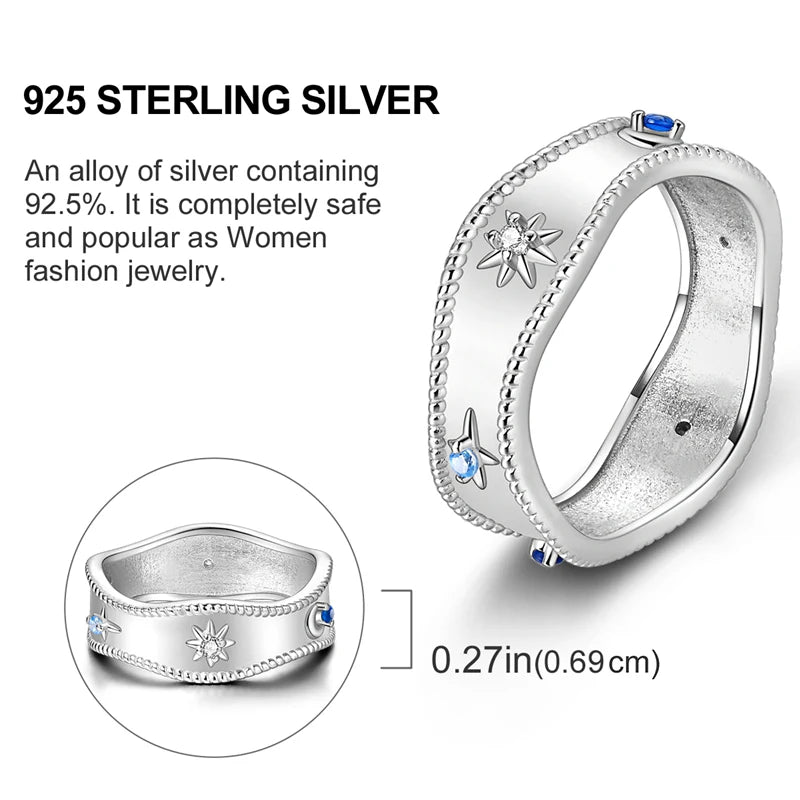 2026 Novas Alianças de Prata 925 Zircônia Brilhante Anéis CZ Anéis Para Mulheres Casamento Original Joias Finas Acessórios Presentes