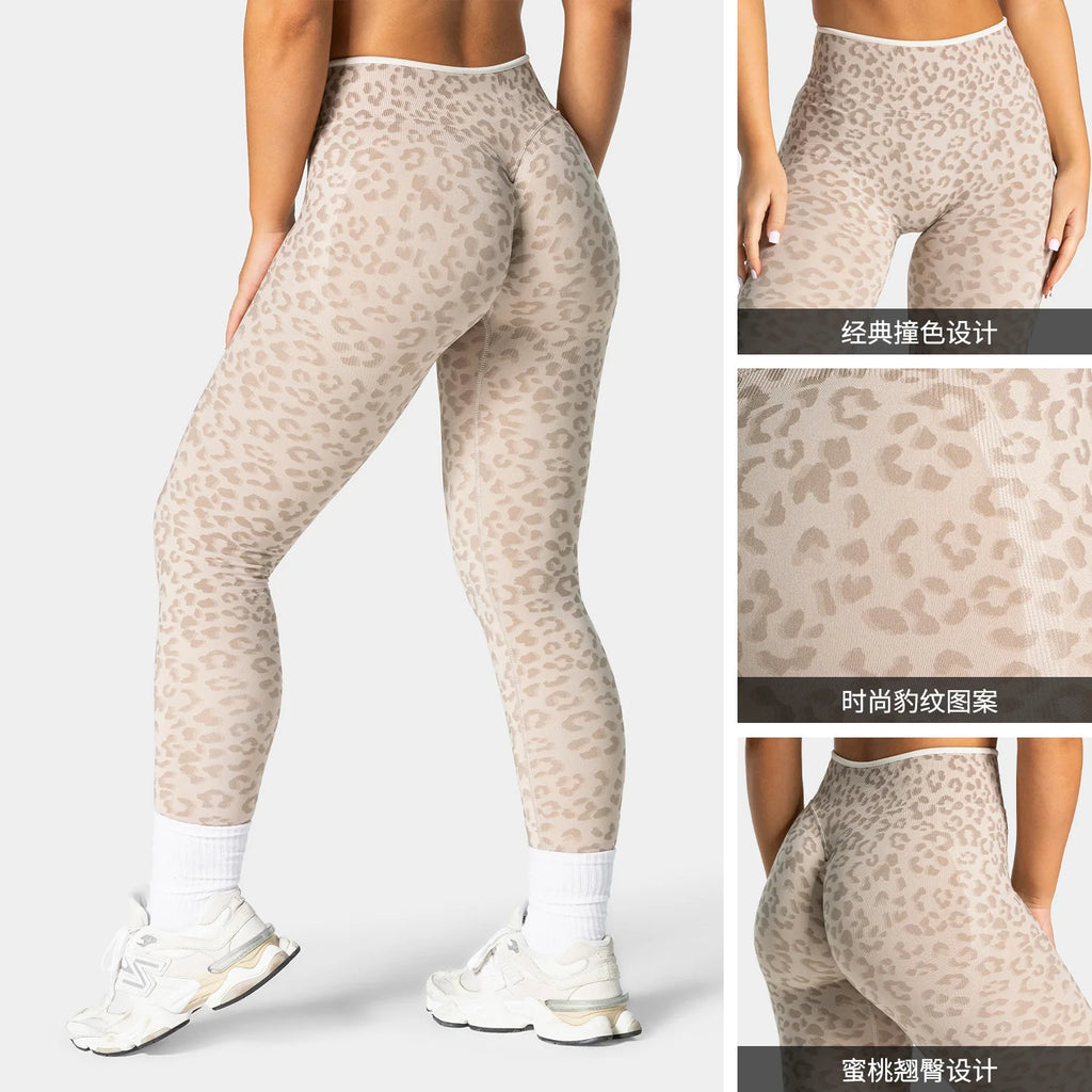 Calça Legging Esportiva Feminina para Yoga Fitness Calça Justa Esportiva Roupa Esportiva Calça Feminina de Academia Roupas de Treino de Yoga