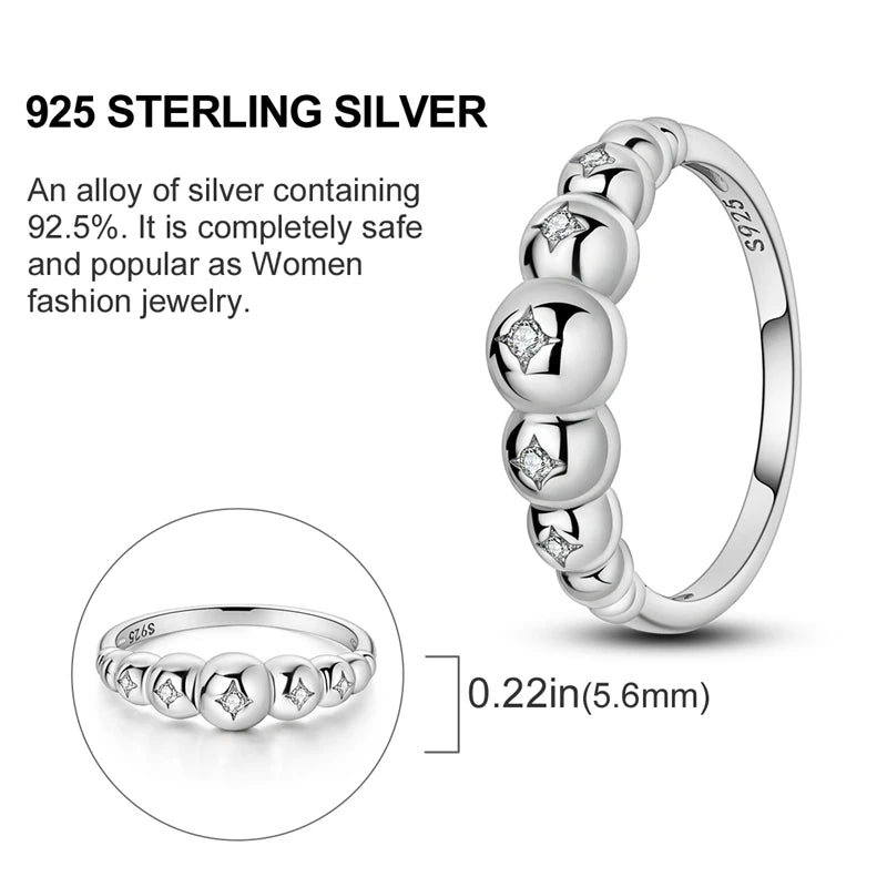 2026 Novas Alianças de Prata 925 Zircônia Brilhante Anéis CZ Anéis Para Mulheres Casamento Original Joias Finas Acessórios Presentes