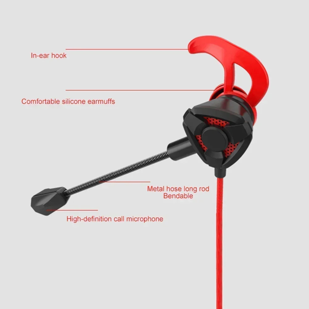 Headset Gamer Fone de Ouvido com Fio Fones de Ouvido para Jogos com Microfone para Pubg PS4 CSGO Casque Celular Tablet Laptop Jogo Universal