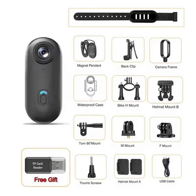 4K Outdoor Sports - Camera 1080P - Mini Camera In