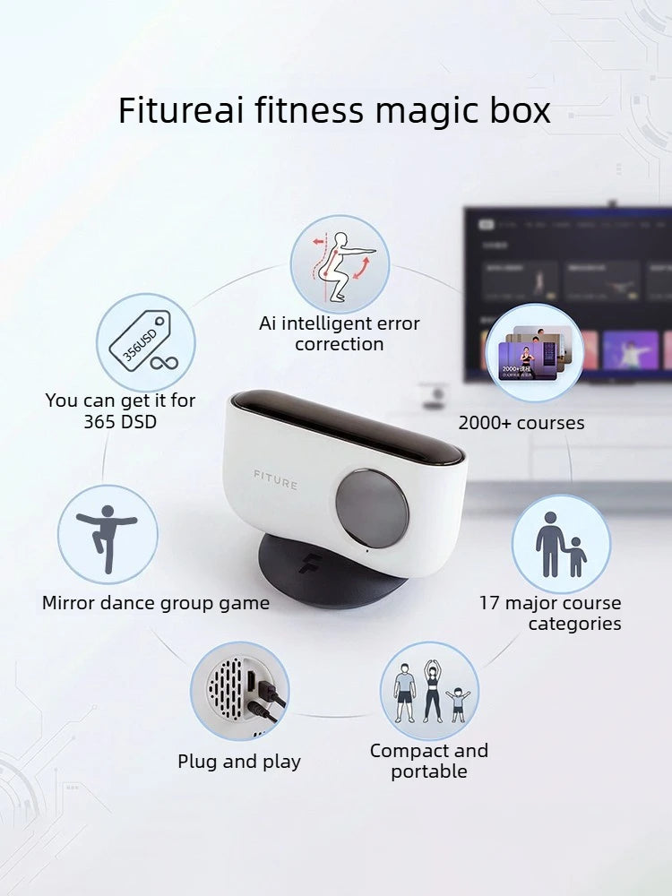 WonderNest Somatosensory Fitness TV Máquina de Dança Doméstica